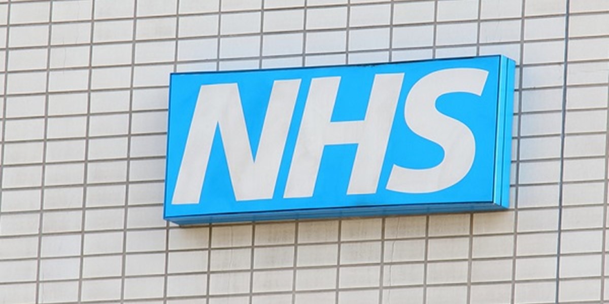 NHS sign