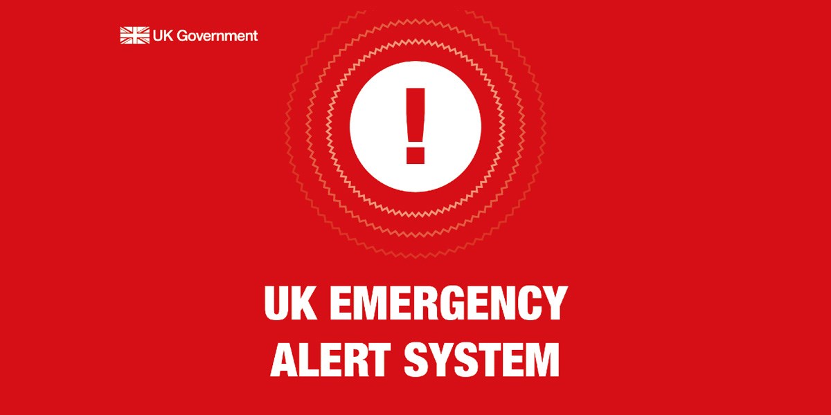 Emergency alert system logo