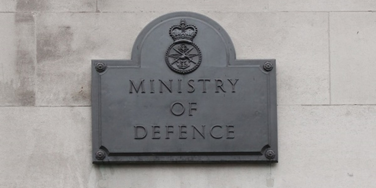 MoD sign
